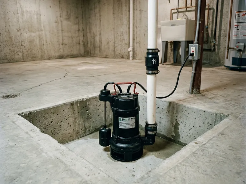 Sump Pump Installation Plumber in Lerna, IL